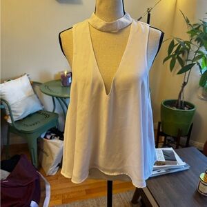 Show Me Your MuMu Cream Sleeveless Tank Top